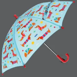 Children's push-up umbrella - Sunny Sausage Dog