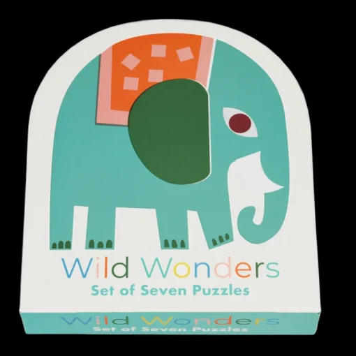 Children's puzzles (set of 7 animals) - Wild Wonders