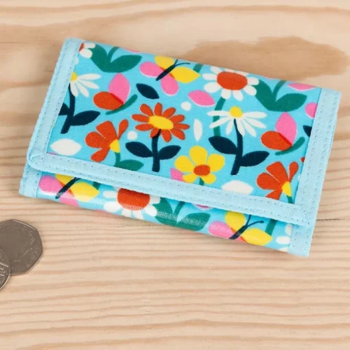 Children's wallet - Butterfly Garden