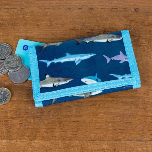 Children's wallet - Sharks