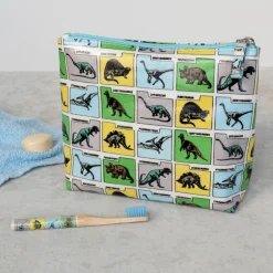 Children's wash bag - Prehistoric Land