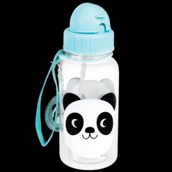 Children's water bottle with straw 500ml - Miko the Panda