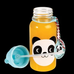 Children's water bottle with straw 500ml - Miko the Panda