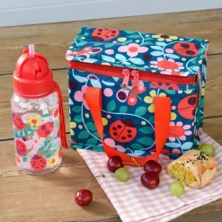 Children's water bottle with straw 500ml - Ladybird