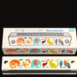 Children's wooden harmonica - Wild Wonders