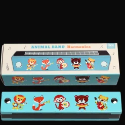 Children's wooden harmonica - Animal Band