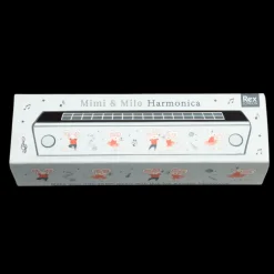 Children's wooden harmonica - Mimi and Milo