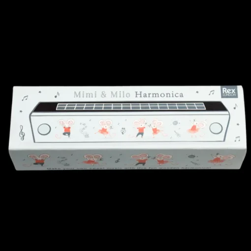 Children's wooden harmonica - Mimi and Milo