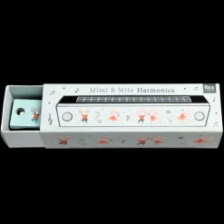 Children's wooden harmonica - Mimi and Milo