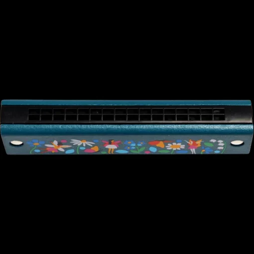 Children's wooden harmonica - Fairies in the Garden