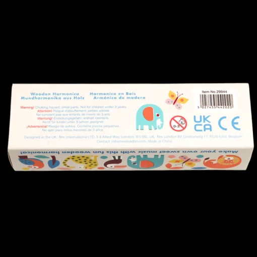 Children's wooden harmonica - Wild Wonders