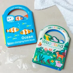 Colour changing bath book - Ocean