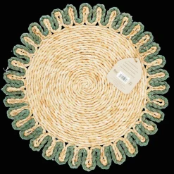 Corn husk placemat - Blue