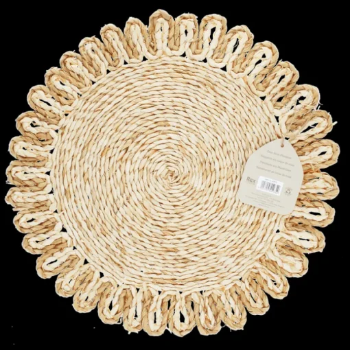 Corn husk placemat - Natural