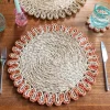 Corn husk placemat - Orange