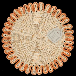 Corn husk placemat - Orange
