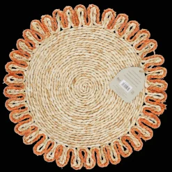 Corn husk placemat - Orange