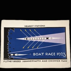 Cotton tea towel - TfL Vintage Poster "Boat Race"