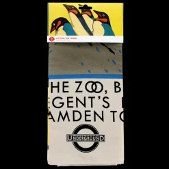 Cotton tea towel - TfL Vintage Poster "For the Zoo..."