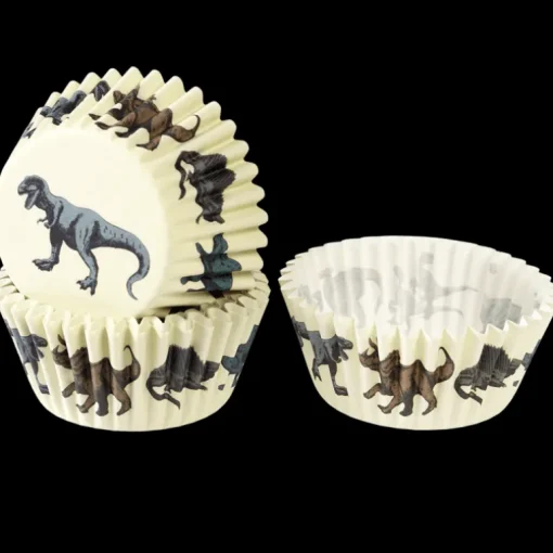 Cupcake cases (pack of 50) - Prehistoric Land