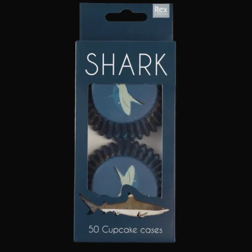 Cupcake cases (pack of 50) - Sharks
