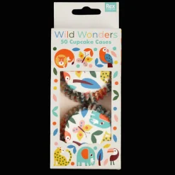 Cupcake cases (pack of 50) - Wild Wonders