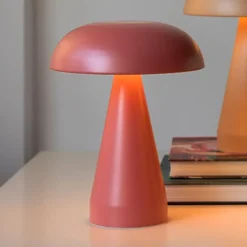 Dimmable mushroom touch lamp - Peach