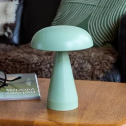 Dimmable mushroom touch lamp - Mint green