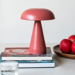 Dimmable mushroom touch lamp - Peach