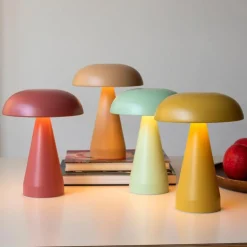 Dimmable mushroom touch lamp - Peach