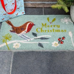 Doormat - MERRY CHRISTMAS Winter Walk