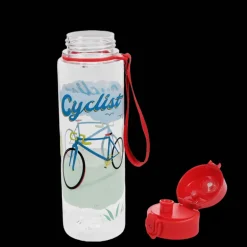 Drinks bottle with push button lid 700ml - Cyclist