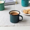 Enamel mug 350ml - Dark green