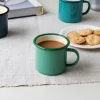 Enamel mug 350ml - Green