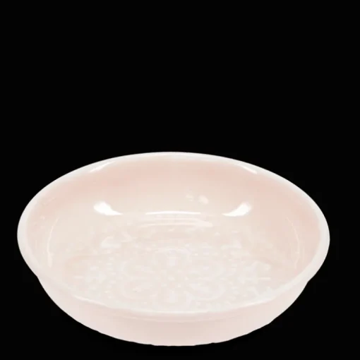 Enamel trinket dish - Soft pink