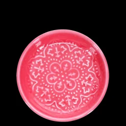 Enamel trinket dish - Vibrant pink