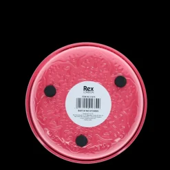 Enamel trinket dish - Vibrant pink