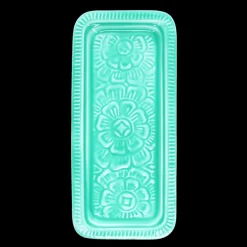 Enamel trinket tray - Aqua