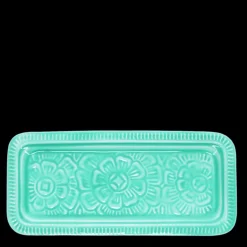 Enamel trinket tray - Aqua