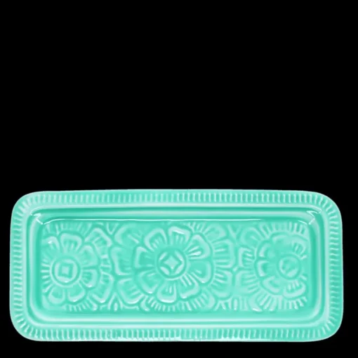 Enamel trinket tray - Aqua