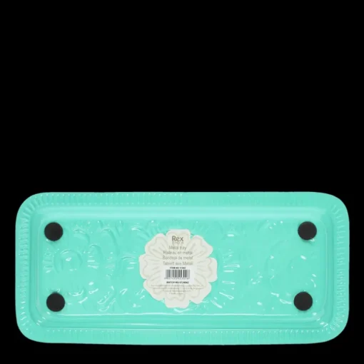 Enamel trinket tray - Aqua