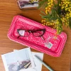 Enamel trinket tray - Vibrant pink
