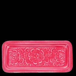 Enamel trinket tray - Vibrant pink