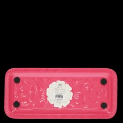 Enamel trinket tray - Vibrant pink