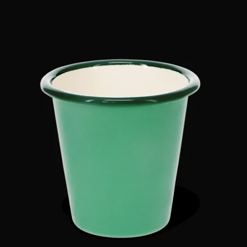 Enamel tumbler 300ml - Green