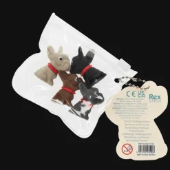 Erasers (set of 4) - Dogs