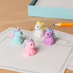 Erasers (set of 4) - Unicorns