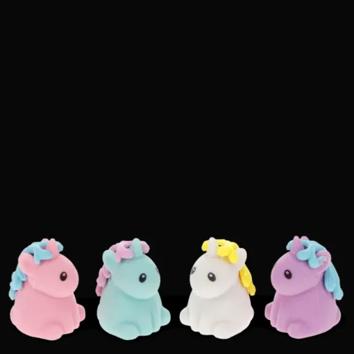 Erasers (set of 4) - Unicorns