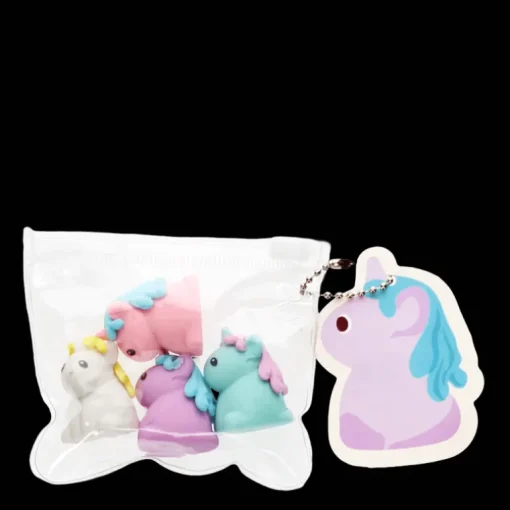 Erasers (set of 4) - Unicorns