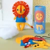 Felt craft kit - sew your own lion
